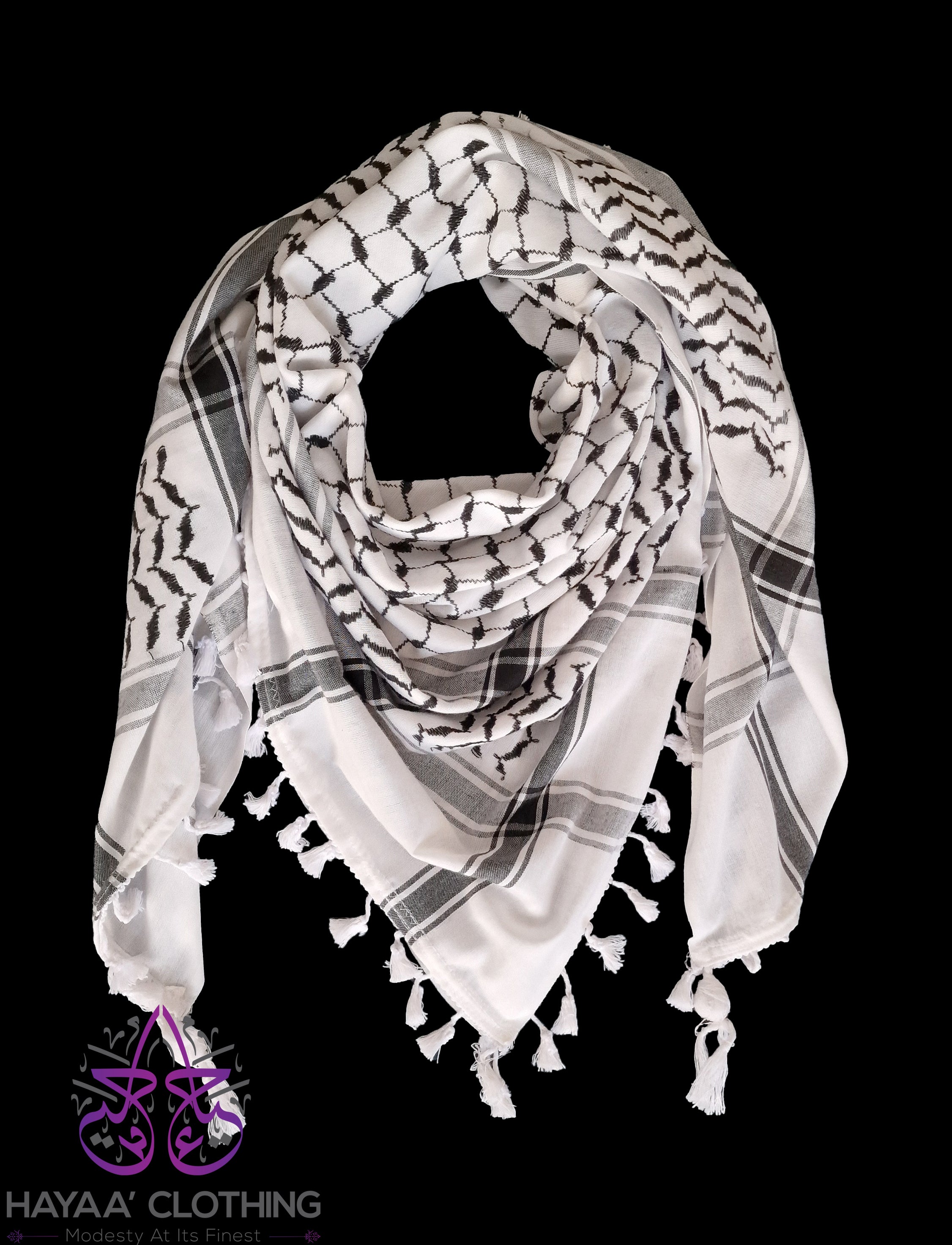 Original Hirbawi Kufiya Keffiyeh Palestinian Scarf Traditional B original-hirbawi-kufiya-keffiyeh-palestinian-scarf-traditional-b