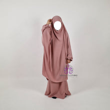 Load image into Gallery viewer, Jilbab Zaynab (girls) 2 Piece - Pink