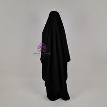 Load image into Gallery viewer, Jilbab Zaynab (girls) 2 Piece - Black