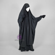 Load image into Gallery viewer, Classic 2 Piece Jilbab - Charcoal