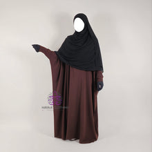 Load image into Gallery viewer, Batwing Abaya - Dark Brown | Wudu & Nursing Friendly