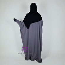 Load image into Gallery viewer, Batwing Abaya - Grey | Wudu & Nursing Friendly