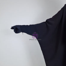 Load image into Gallery viewer, Batwing Abaya - Black | Wudu & Nursing Friendly