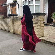 Load image into Gallery viewer, XL Diamond Niqab - Black