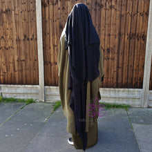 Load image into Gallery viewer, XL Diamond Niqab - Black