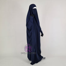 Load image into Gallery viewer, Jilbab Safiyyah 1 Piece - Midnight Blue