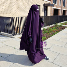 Load image into Gallery viewer, Classic 2 Piece Jilbab - Grape