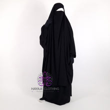Load image into Gallery viewer, Classic 2 Piece Jilbab - Black