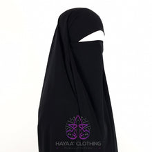 Load image into Gallery viewer, Classic 2 Piece Jilbab - Black