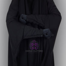 Load image into Gallery viewer, Jilbab Safiyyah 1 Piece - Black