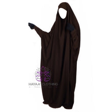Load image into Gallery viewer, Jilbab Safiyyah 1 Piece - Brown