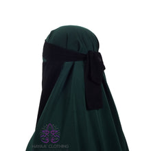 Load image into Gallery viewer, Single Layer Niqab - Black