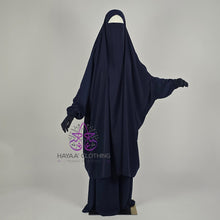 Load image into Gallery viewer, Classic 2 Piece Jilbab - Navy
