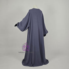 Load image into Gallery viewer, Balloon Sleeve Abaya - Grey
